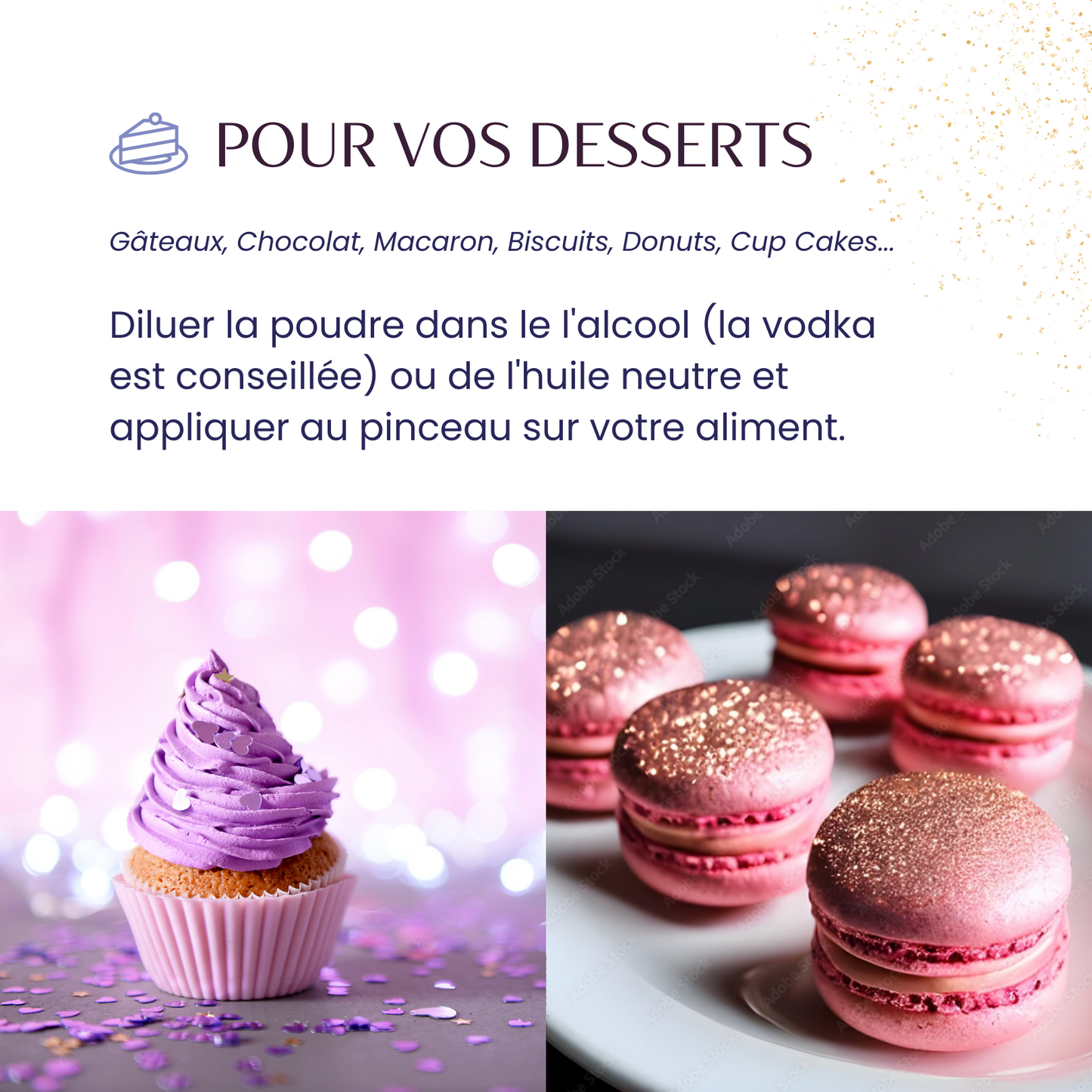 Paillettes Comestibles 12g Argent