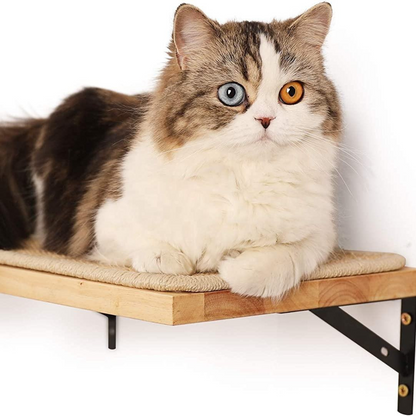 Bubble Cat - Étagère Murale avec Griffoir en Jute – Perchoir Suspendu pour Chats