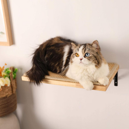 Bubble Cat - Étagère Murale avec Griffoir en Jute – Perchoir Suspendu pour Chats